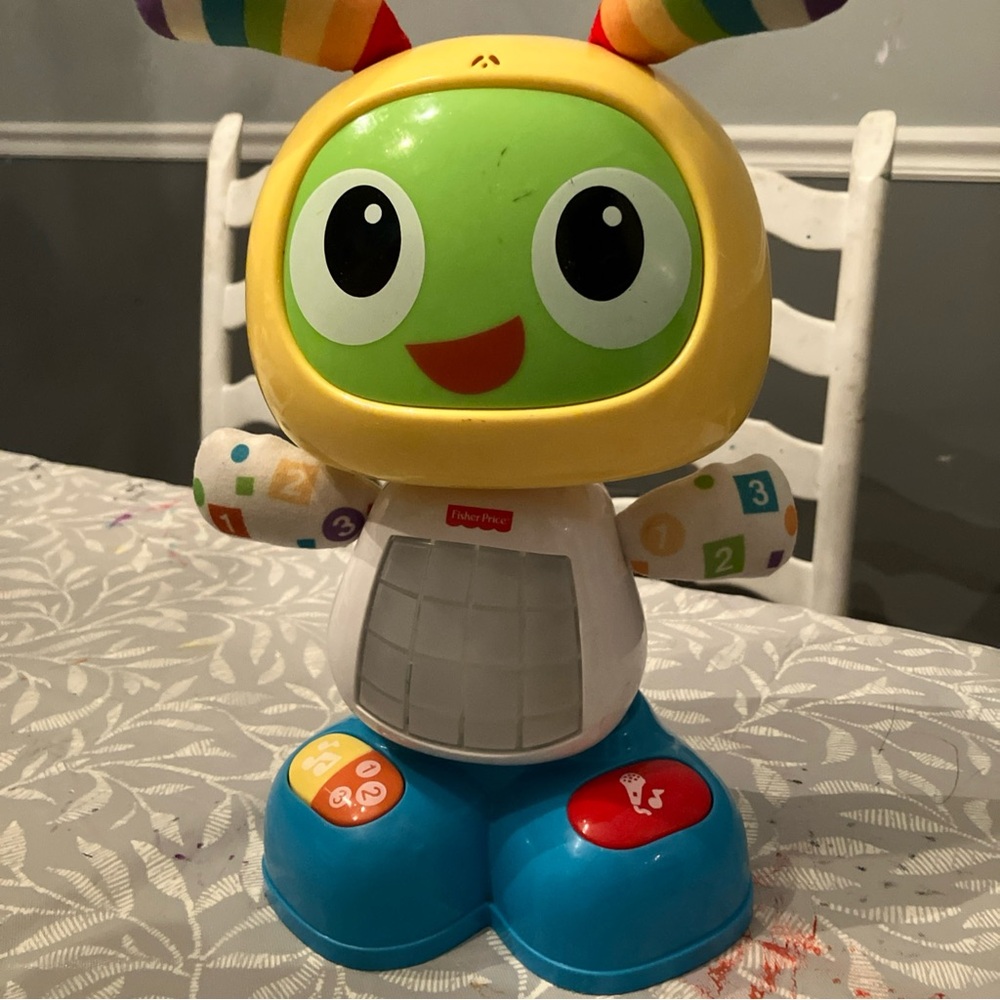 Fisher Price Bright Beats Dance And Move Beatbo Robot Used